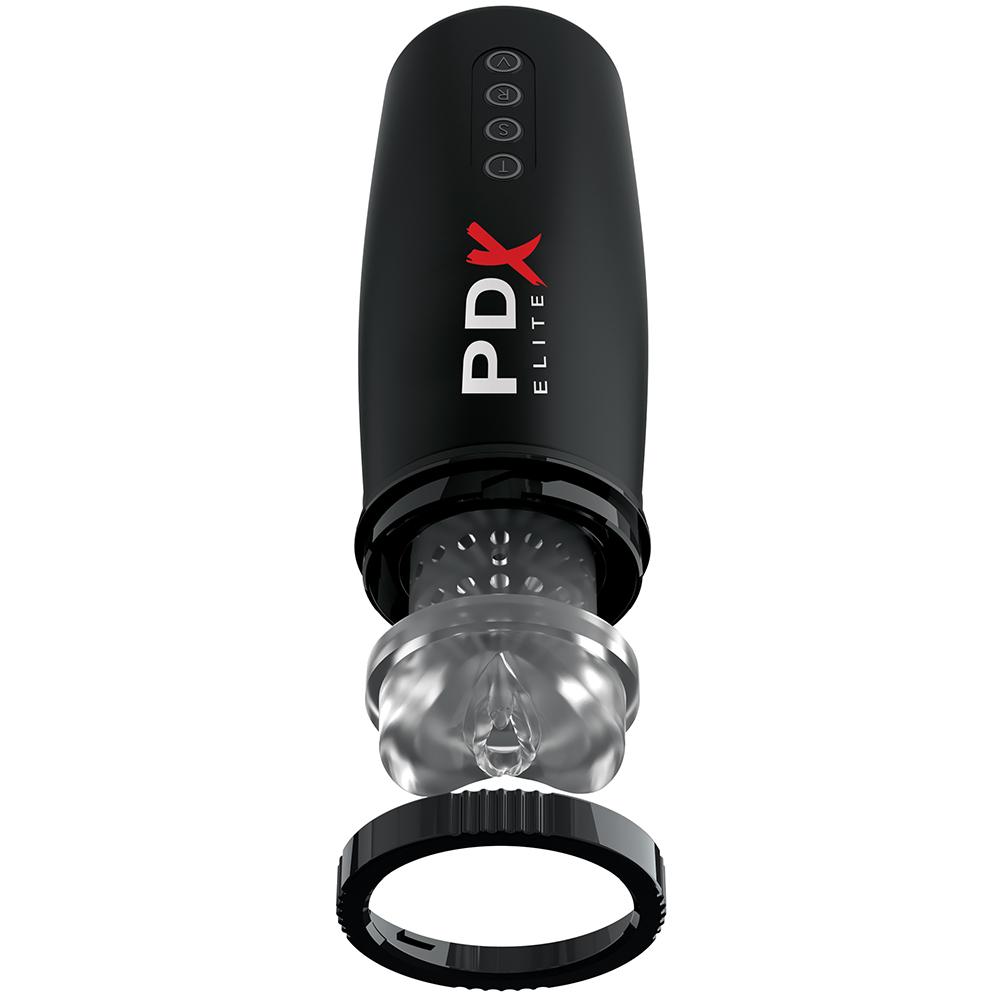 Moto Bator 3-in-1 Masturbator - Thrusting, Vibrating, & Sucking Action!