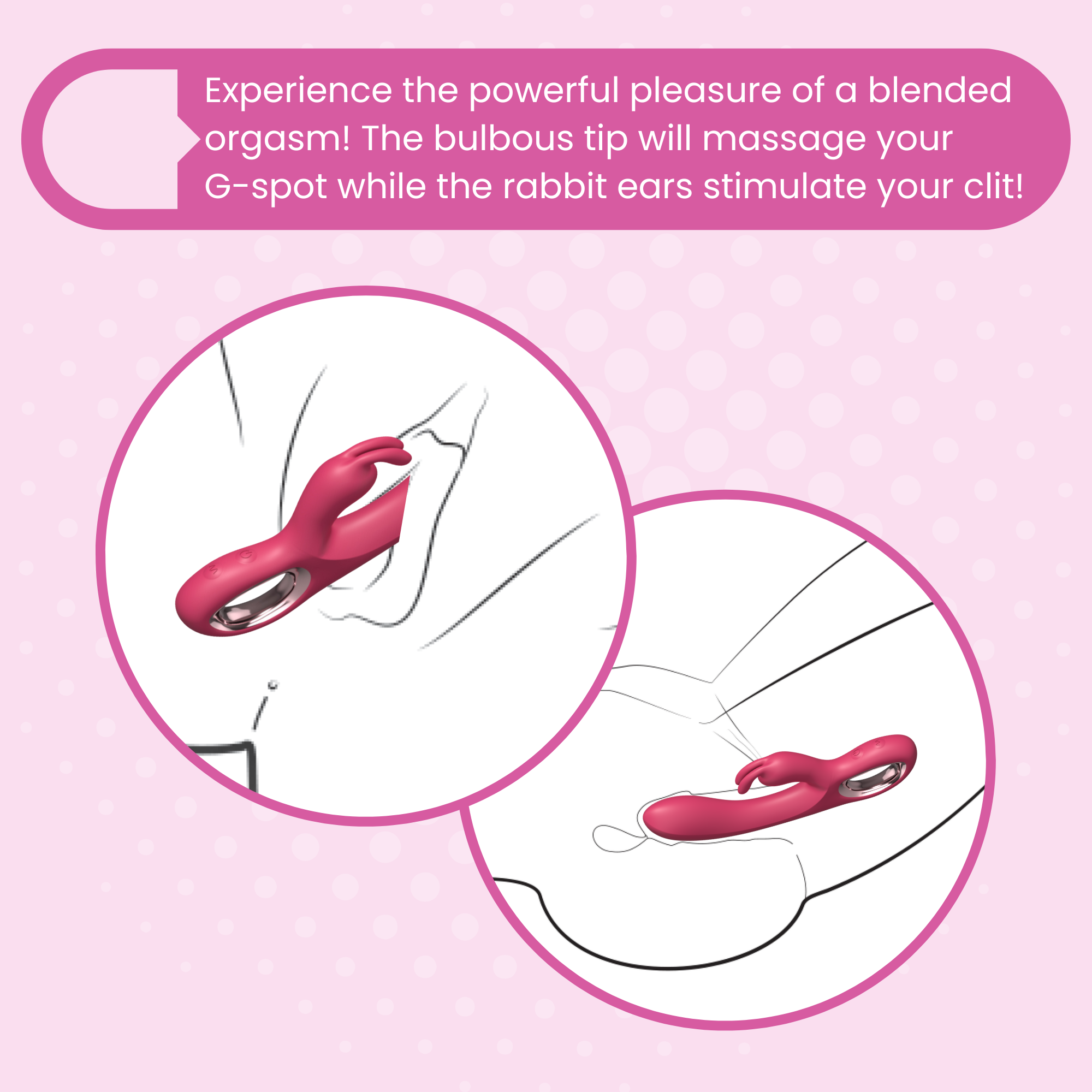 Rose Rabbit Silicone Vibrator - Stunning Clit Stimulation