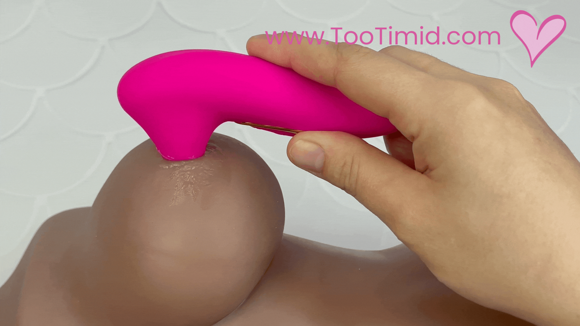 Dolce Silicone Air Pulsating Clit Stimulator