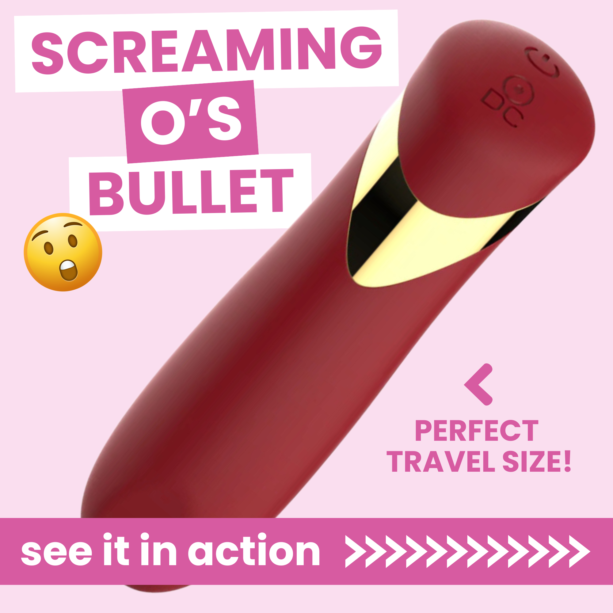 Magic Mini Silicone Lipstick Bullet - Discreet Design and Powerful Vibrations!