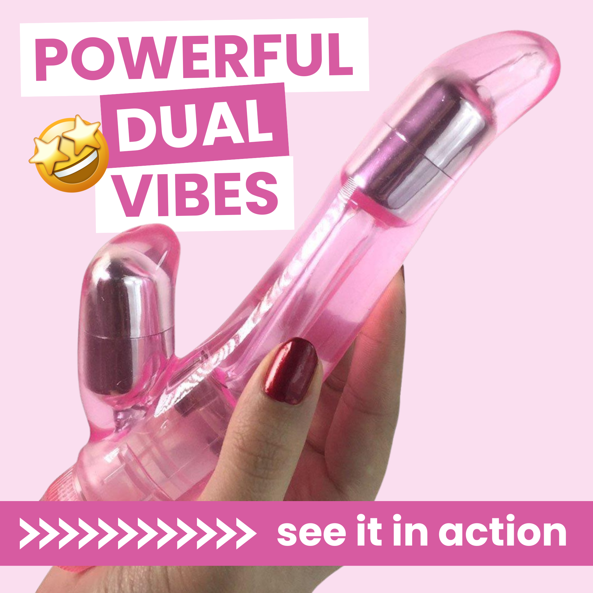 Bella's Curved Dual Stimulator Vibe