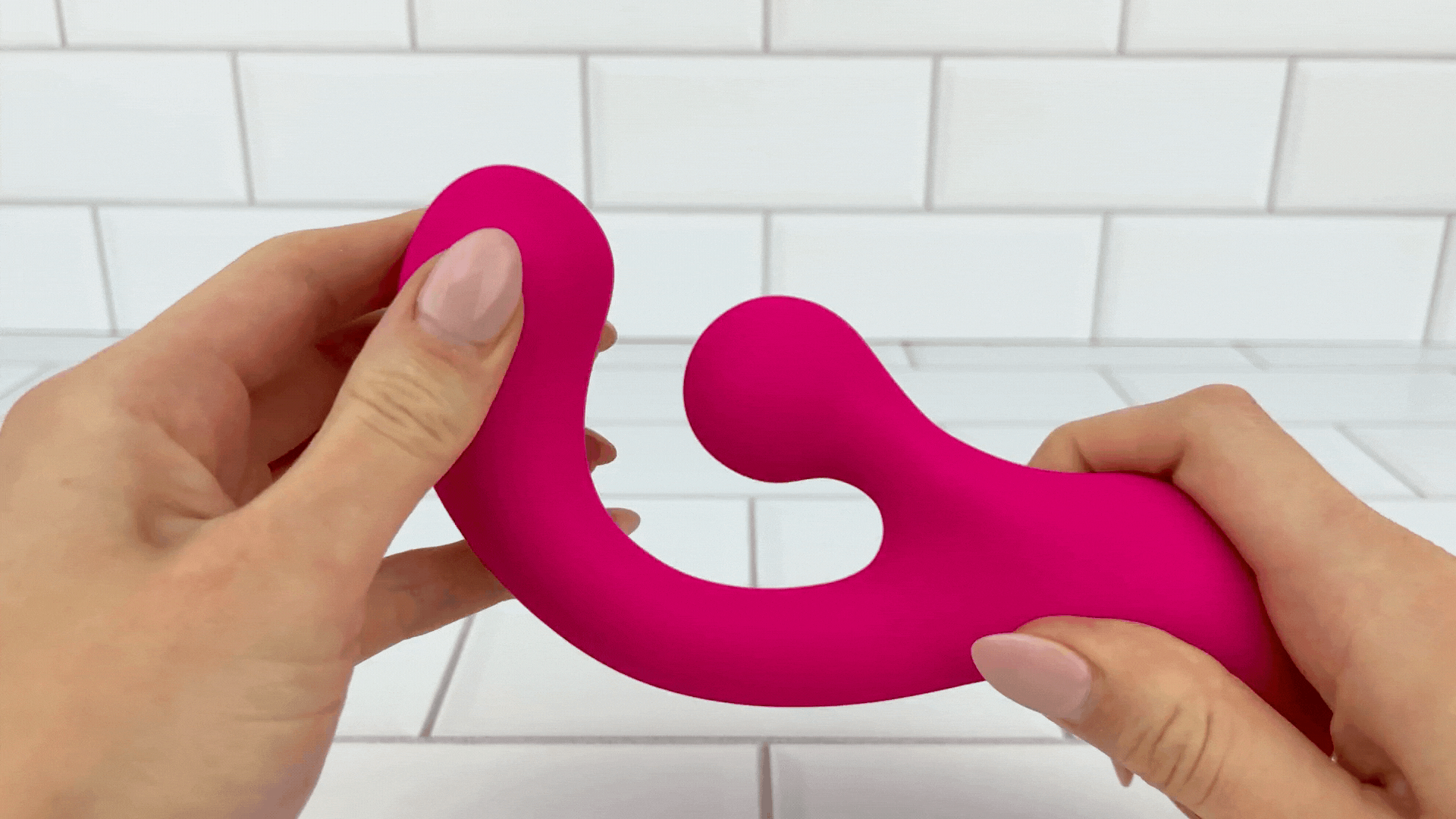 Dual Action Silicone Rotating Clit & G-Spot Vibrator - Nub Rubs Your Clit into Toe-curling Bliss!