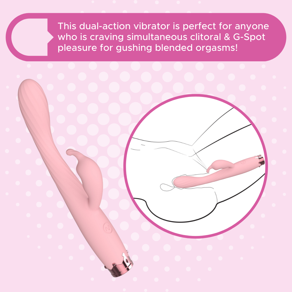 Powerful Pinpoint Dual-Action G-Spot Vibrator - Great for Beginners!