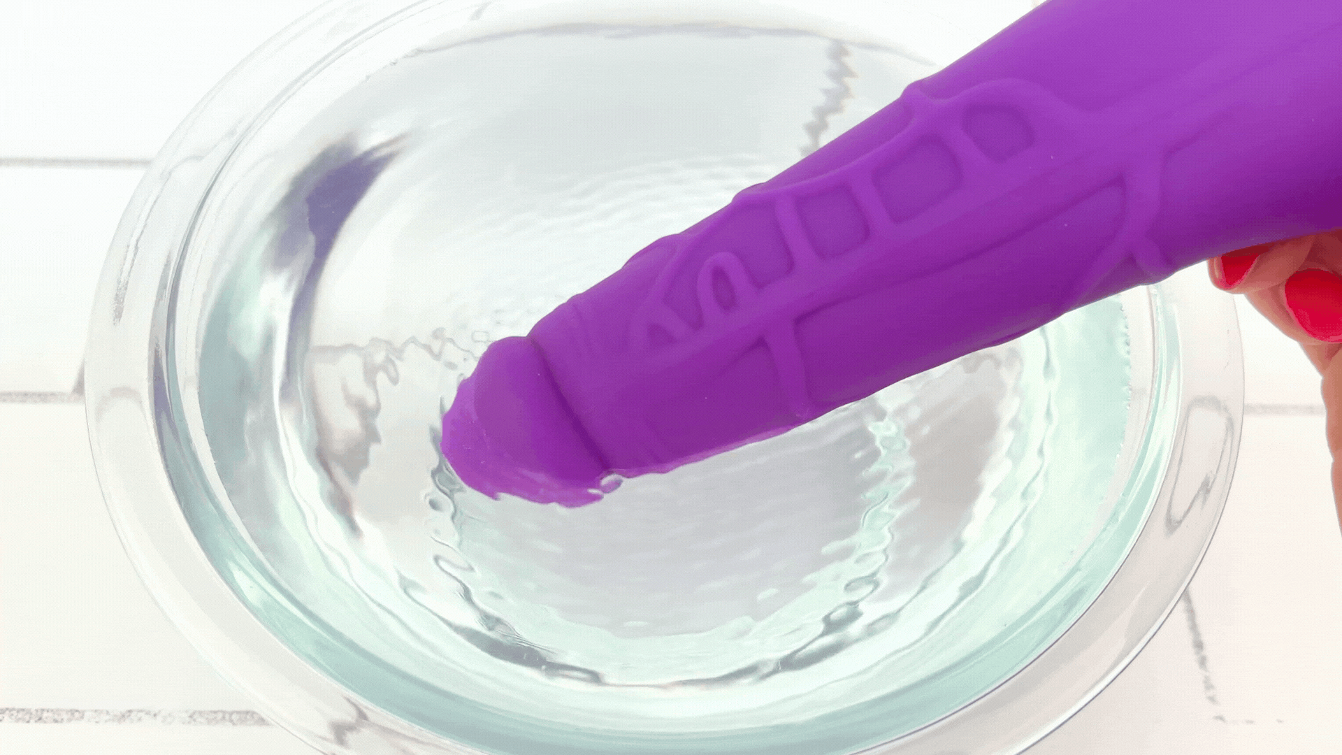 Silicone Vibrating Dildo with Realistic Penis Shape - Comes with Suction Cup Attachment!