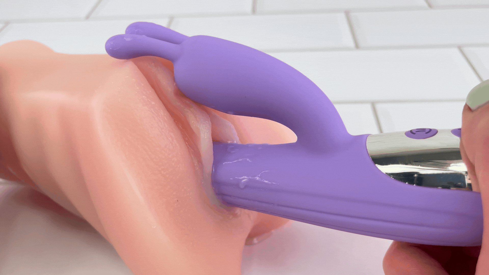 Rippled High Quality G-Spot Rabbit Massager