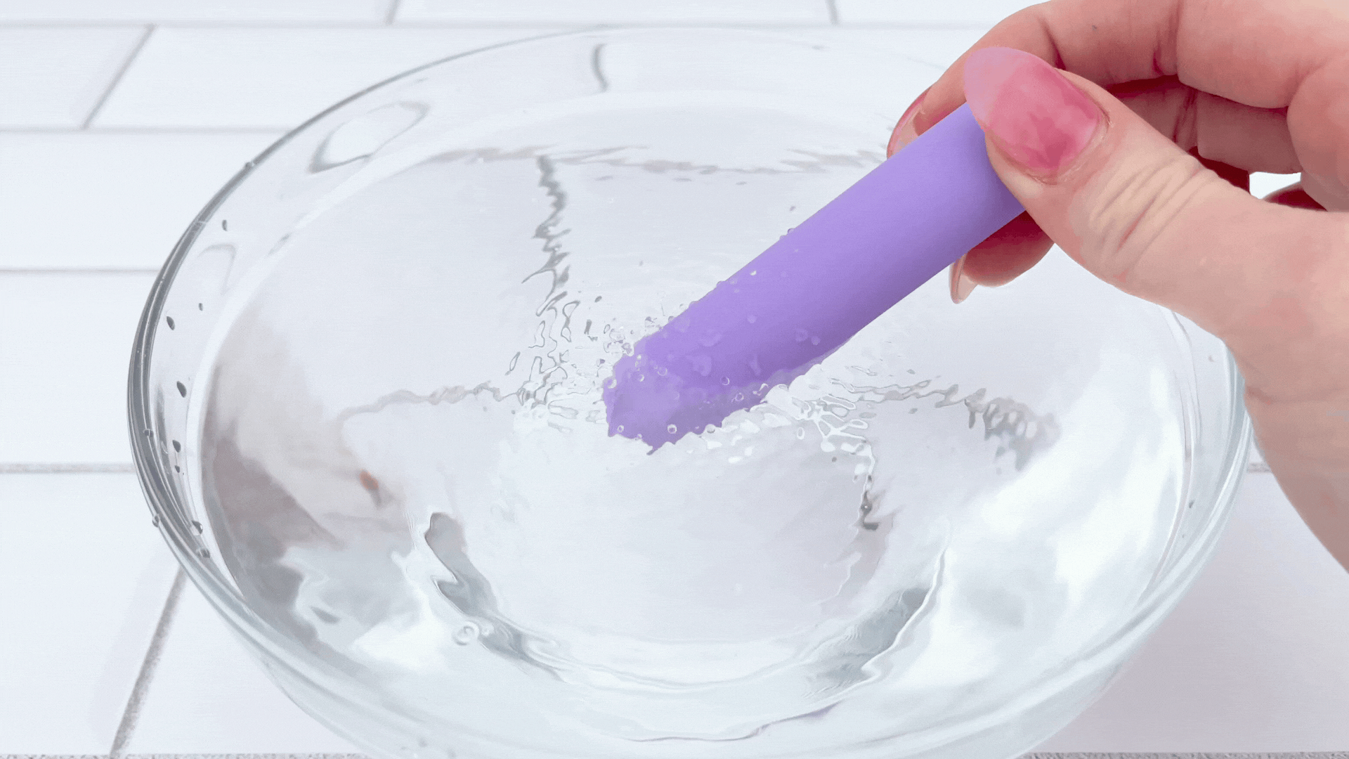 The Lavender Lover Bullet Vibe - 100% Waterproof & Rechargeable!