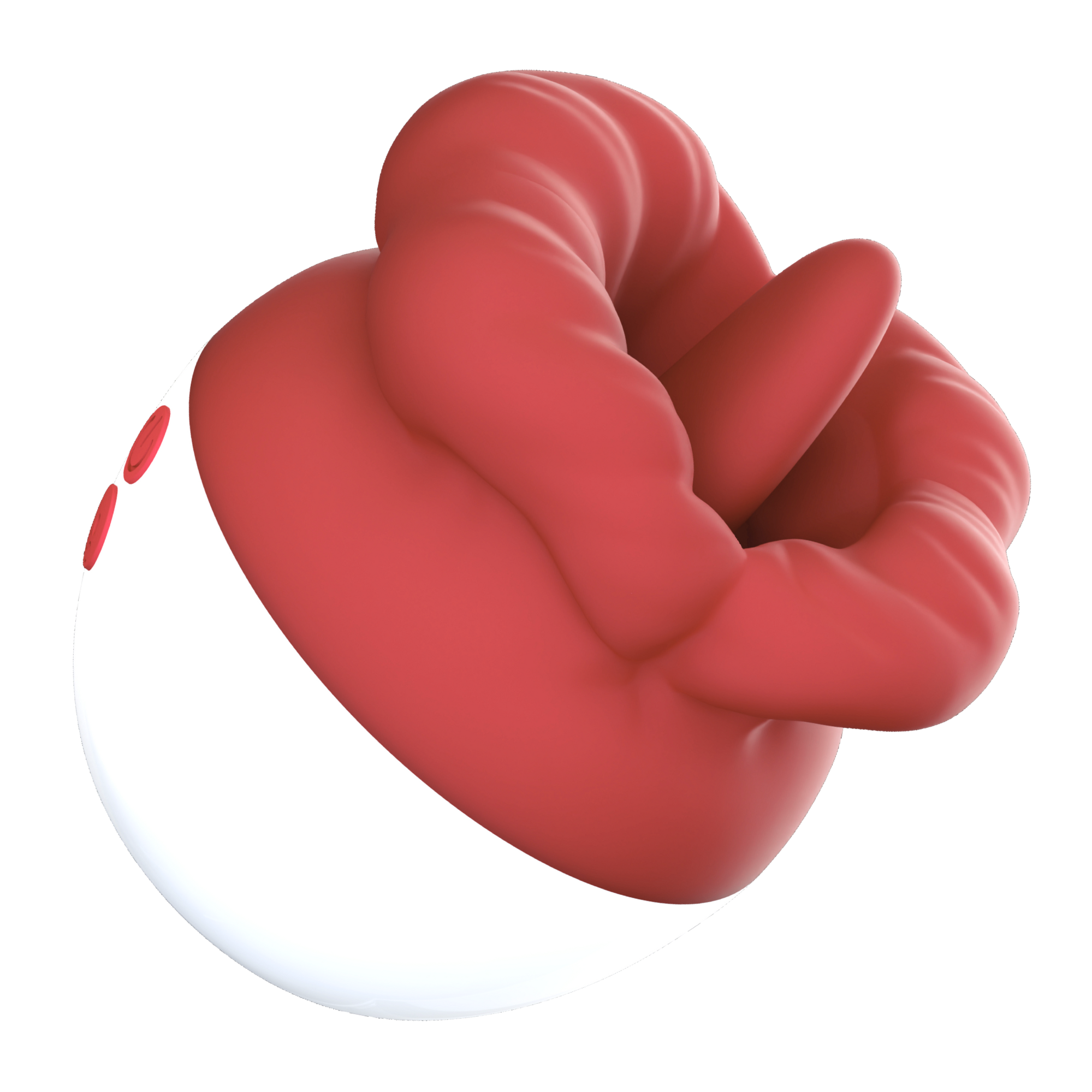 Flaming Red Lips Self-Motion Flickering Tongue Clit Stimulator