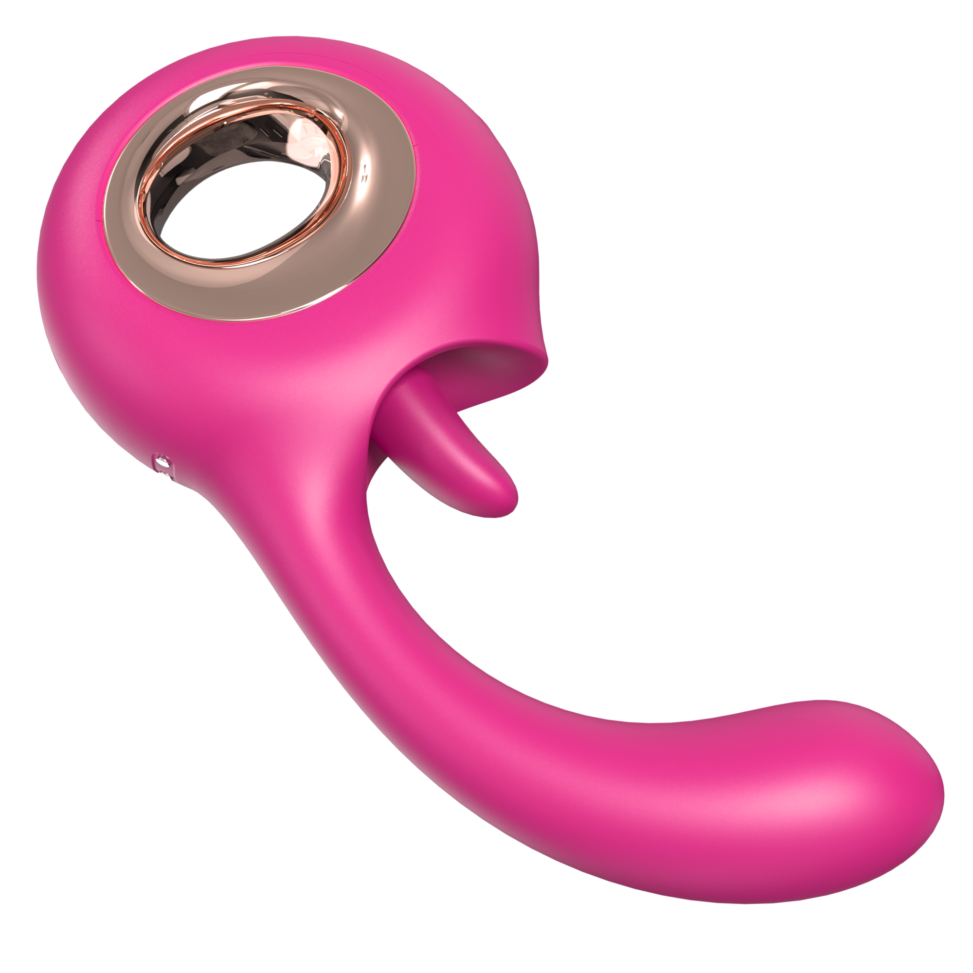 Flutter-Gasm Licking Tongue & G-Spot Dual Action Vibe - Powerful and Waterproof!