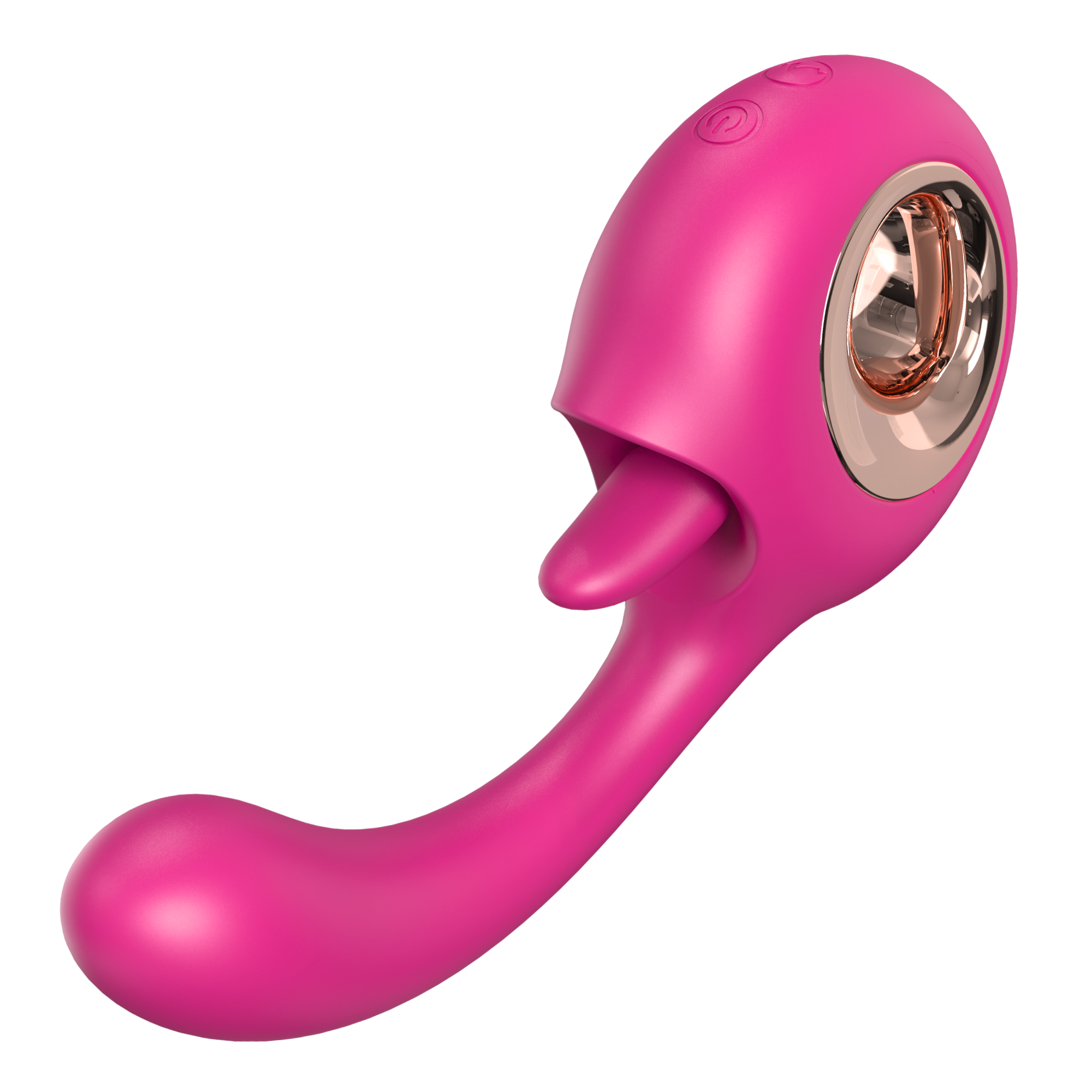 Flutter-Gasm Licking Tongue & G-Spot Dual Action Vibe - Powerful and Waterproof!