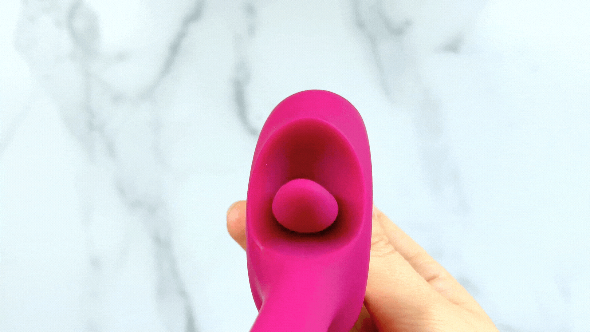 Flutter-Gasm Licking Tongue & G-Spot Dual Action Vibe - Powerful and Waterproof!