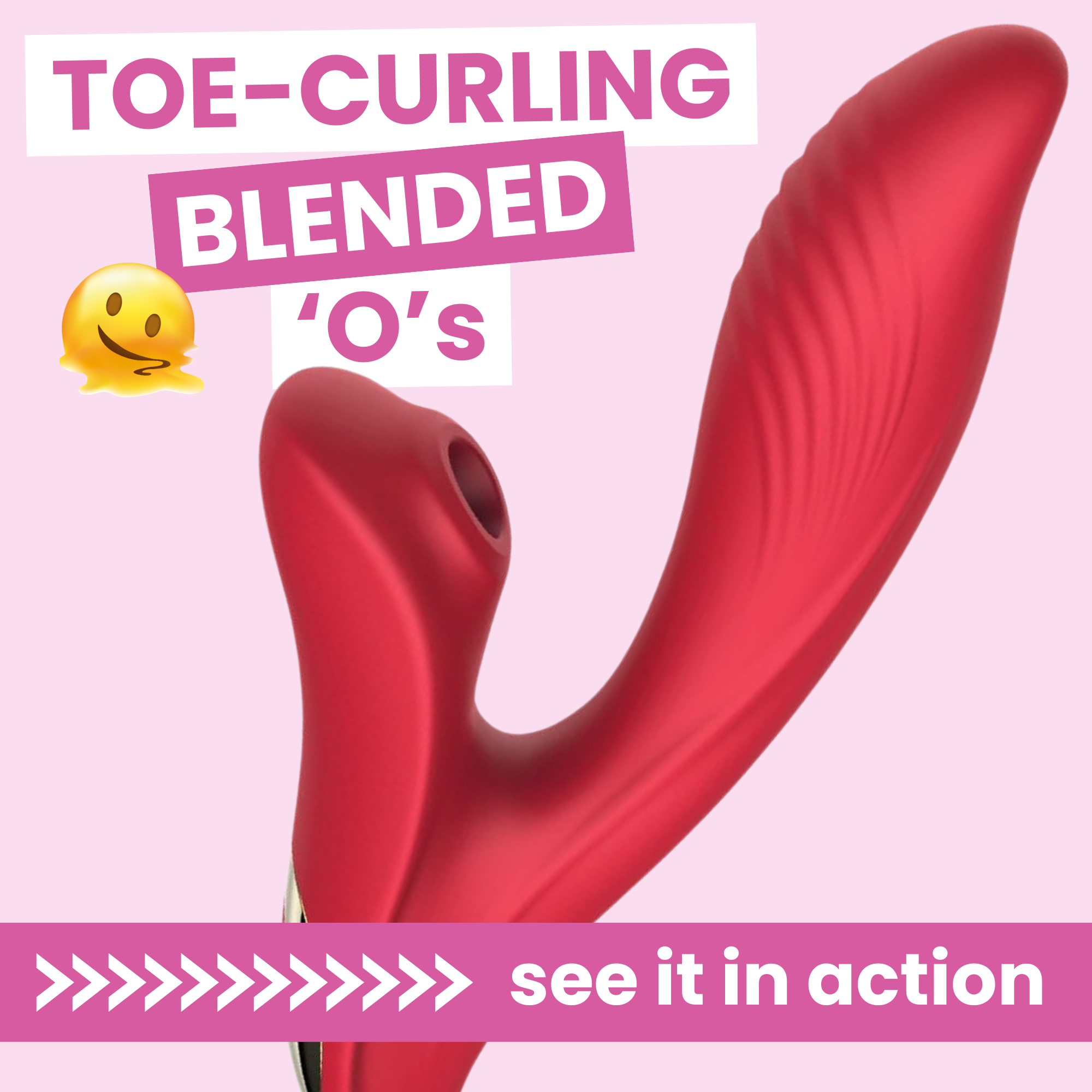 EUNOIA Dual-Action Air Pulse A-Spot Deep Penetration Vibrator