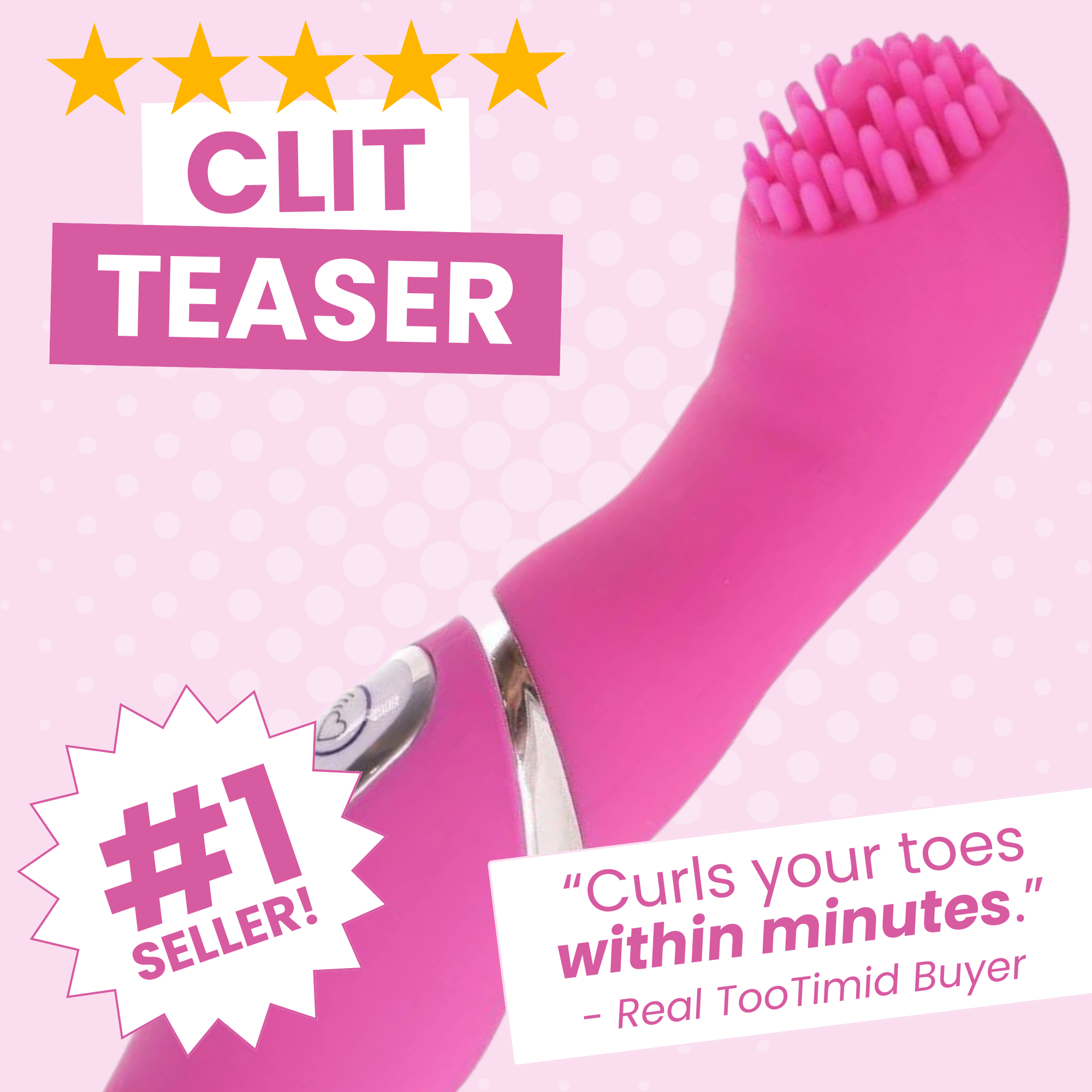 Paris Nubby Clitoral Teaser | #1 Toy For Clit Orgasms!