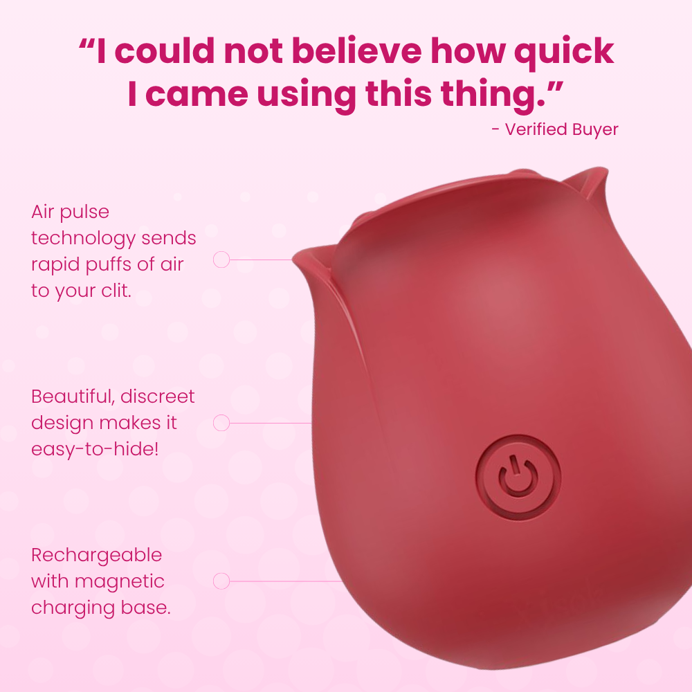 Euphoria #1 Selling Rose Sex Toy Air Pulse Stimulator