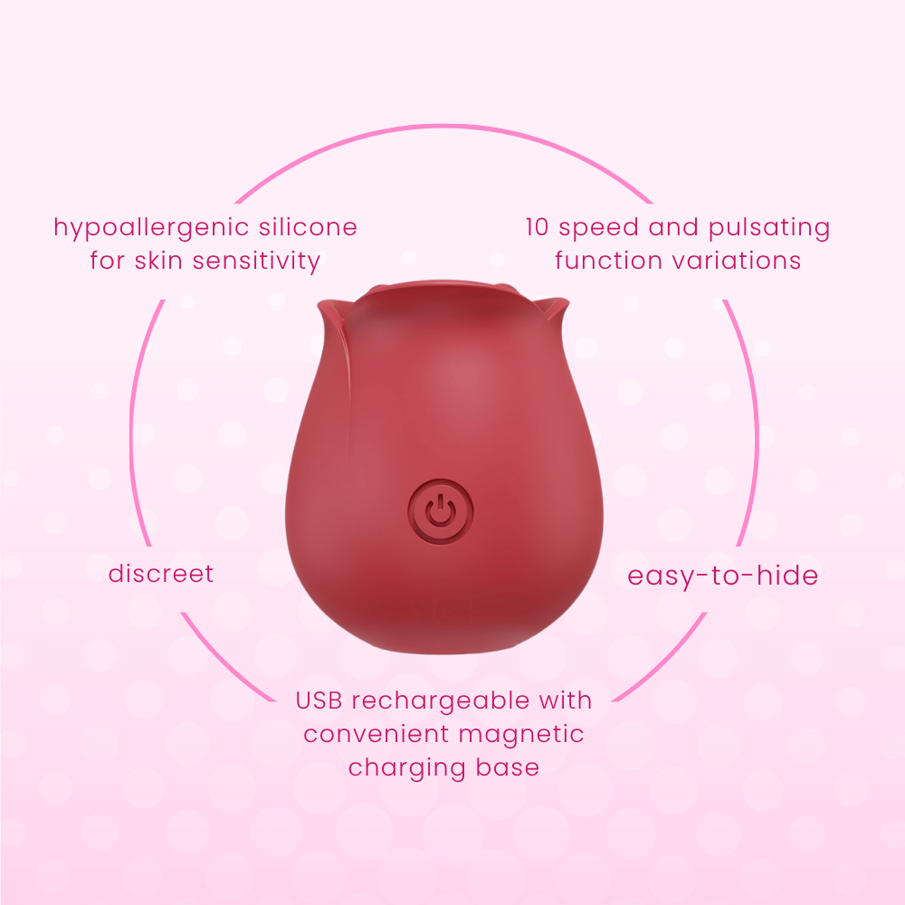 Euphoria #1 Selling Rose Sex Toy Air Pulse Stimulator