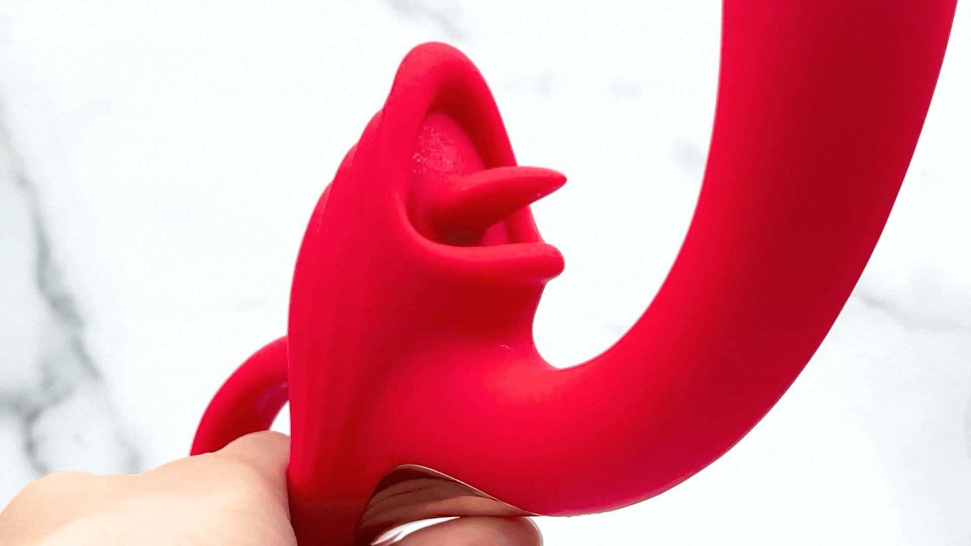 Twirling Dual Diva Delight -  Silicone Clit Licking & G-Spot Vibrator