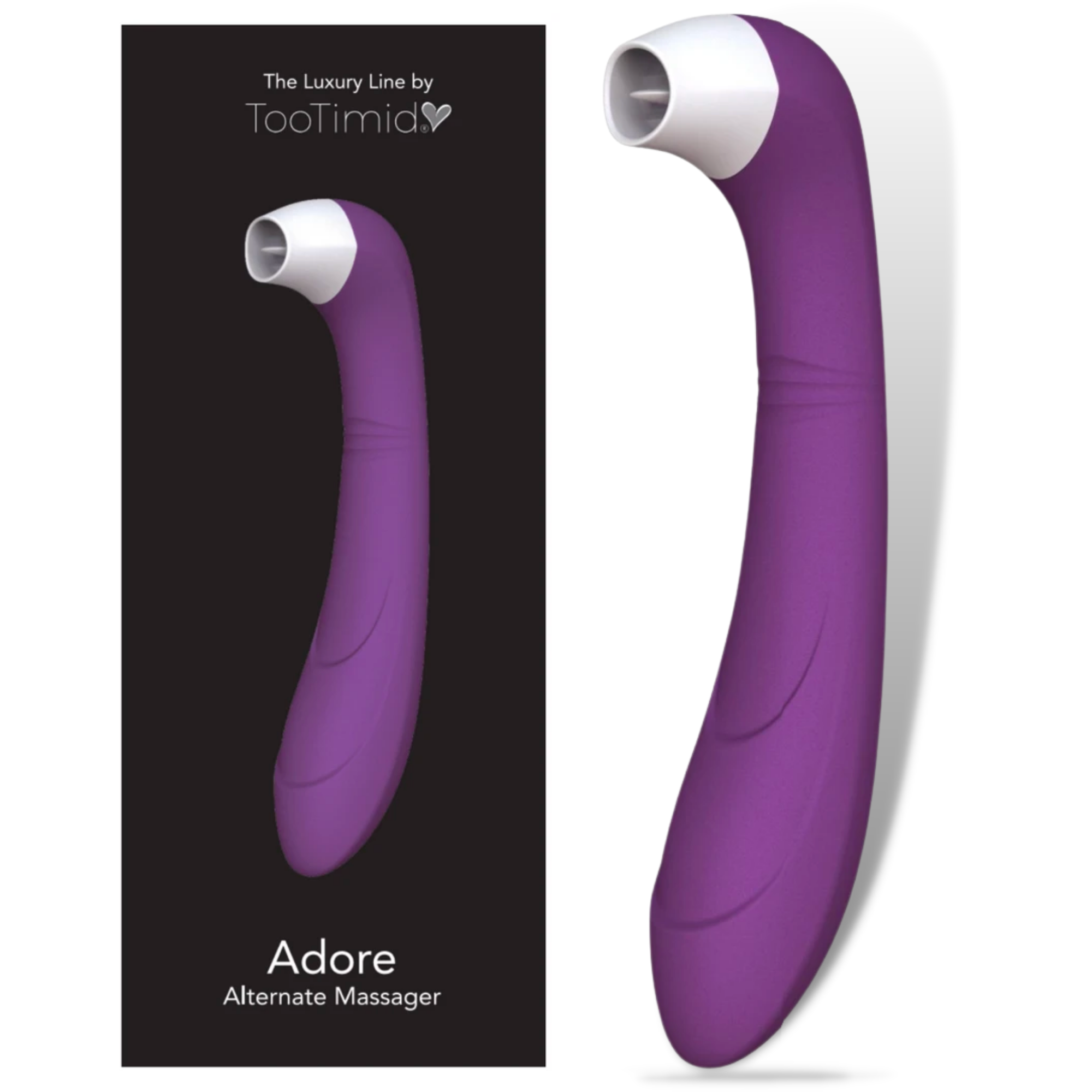 Adore Dual-Ended Clit Licking Tongue Toy: Oral Sex On Demand