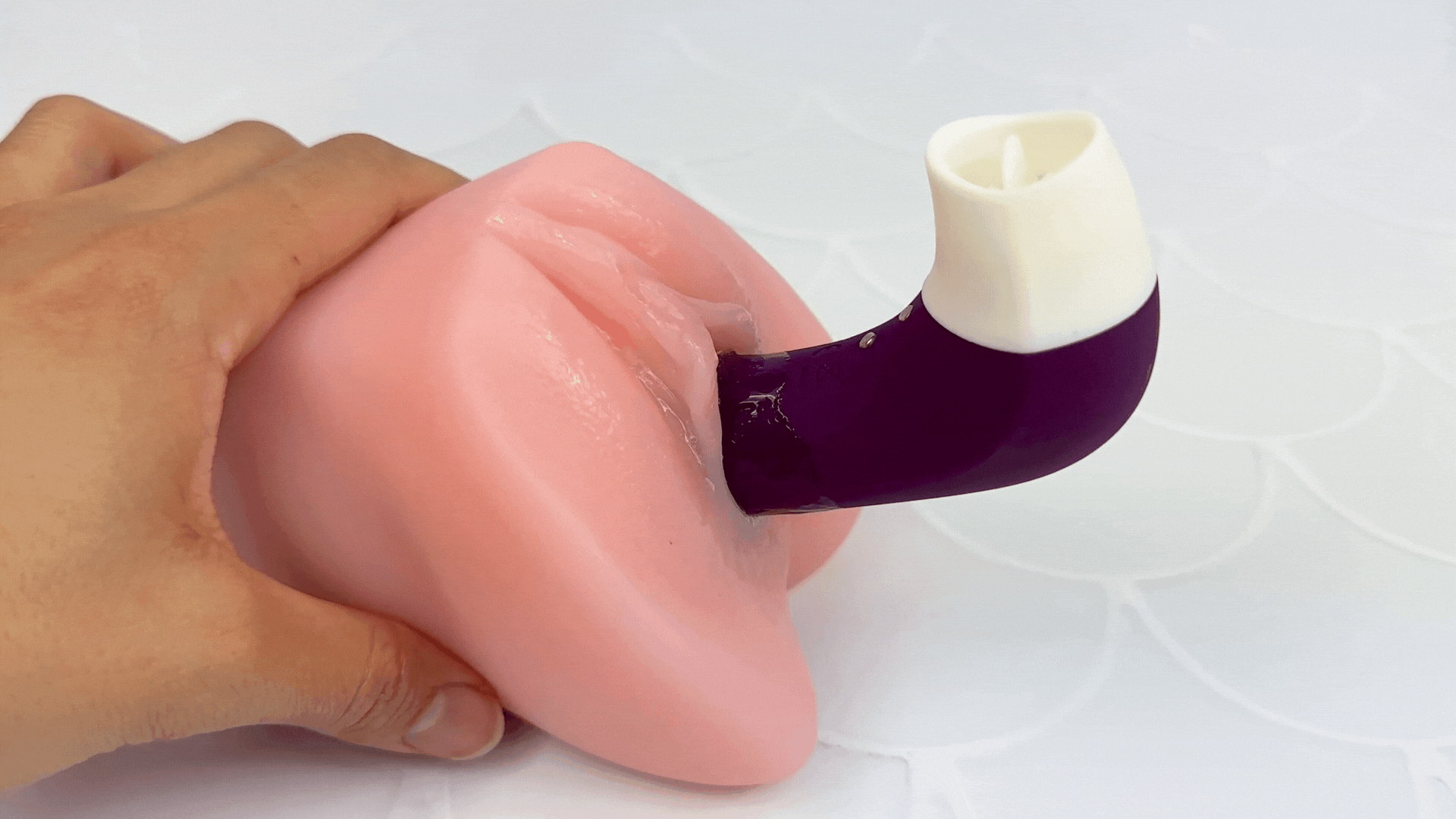 Adore Dual-Ended Clit Licking Tongue Toy: Oral Sex On Demand