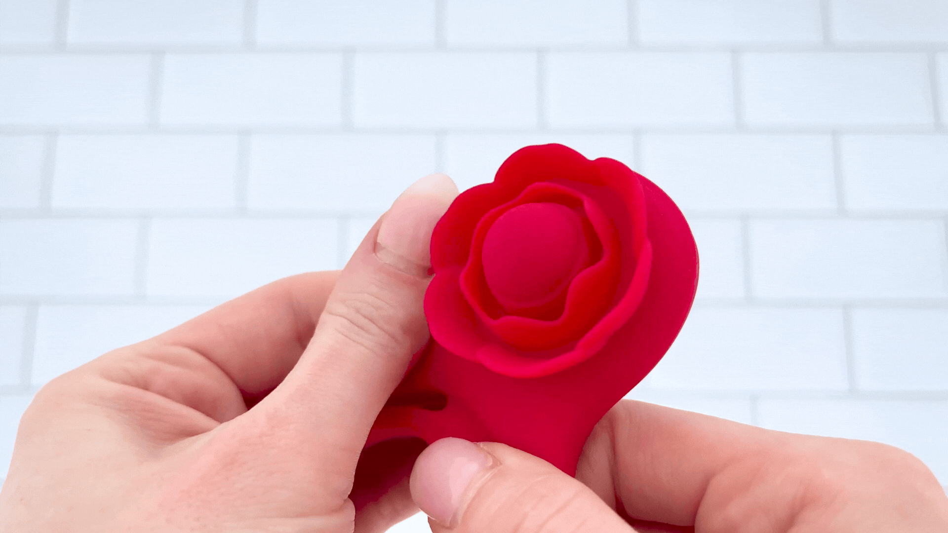Flower Double C-Ring - Clit Stimulation For Her & Enhanced Erections For You!