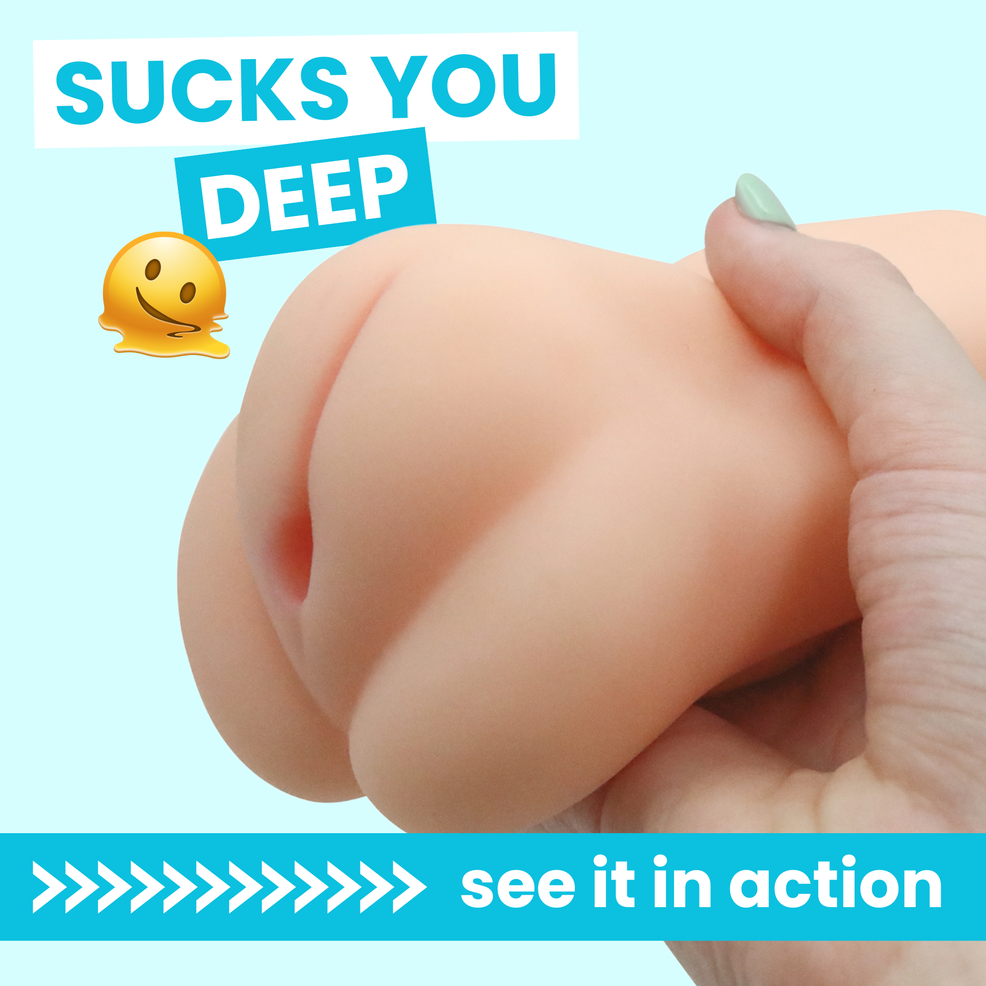 Easy Grip Tight & Realistic Pocket Pussy