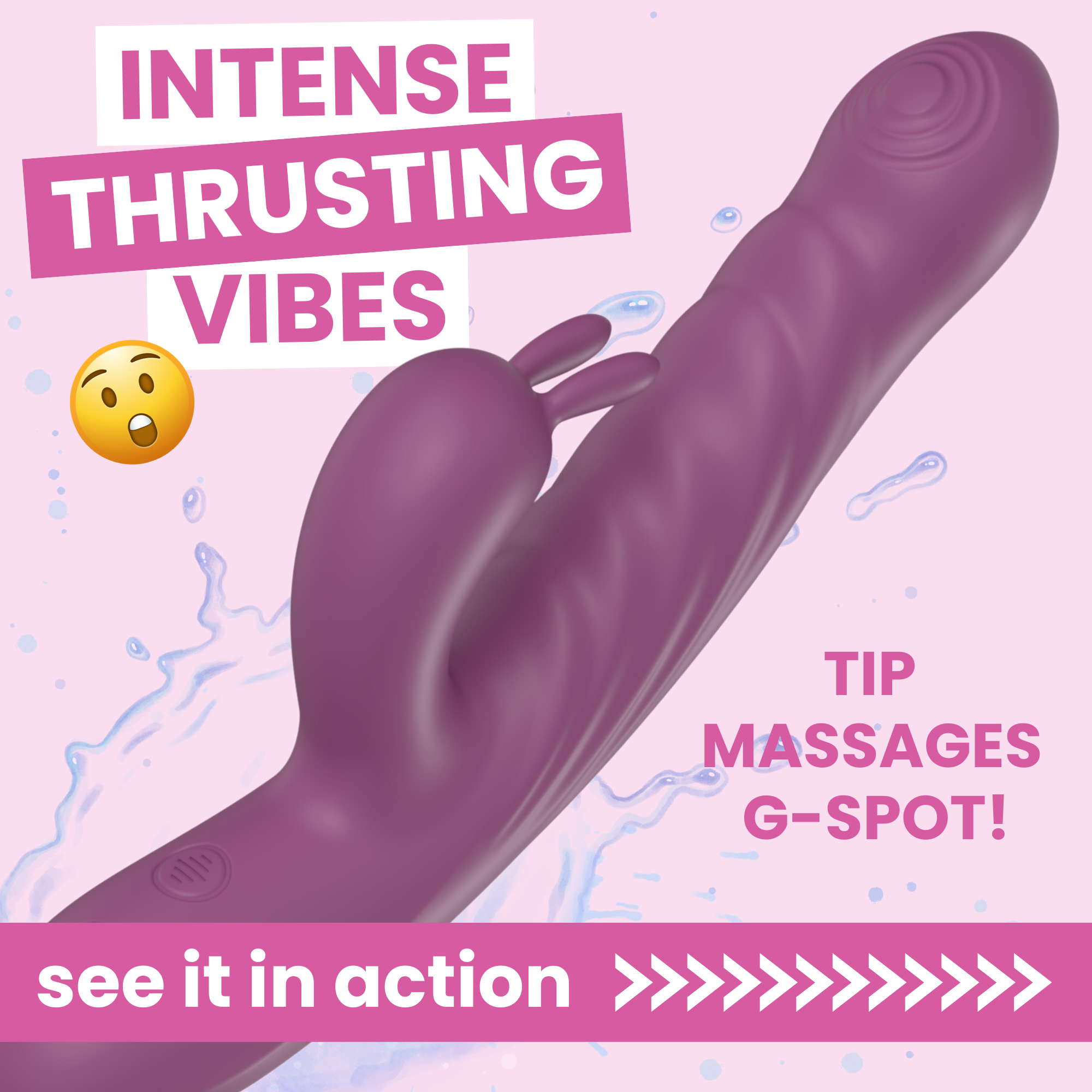 The Rippled Thrust Rabbit - Bends to Fit, Thrusts to Thrill!