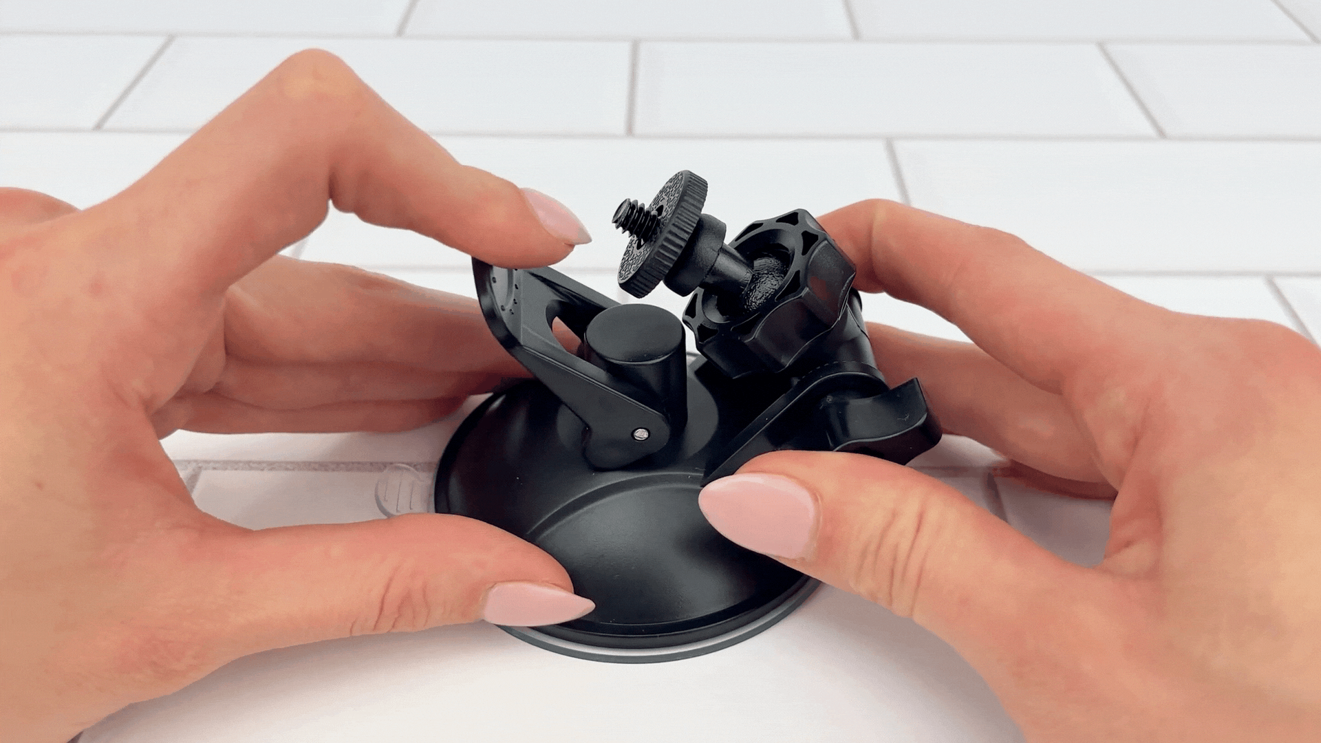 Hands-Free Thrusting & Vibrating Silicone Dildo - Includes Suction Cup Compatible Attachment!
