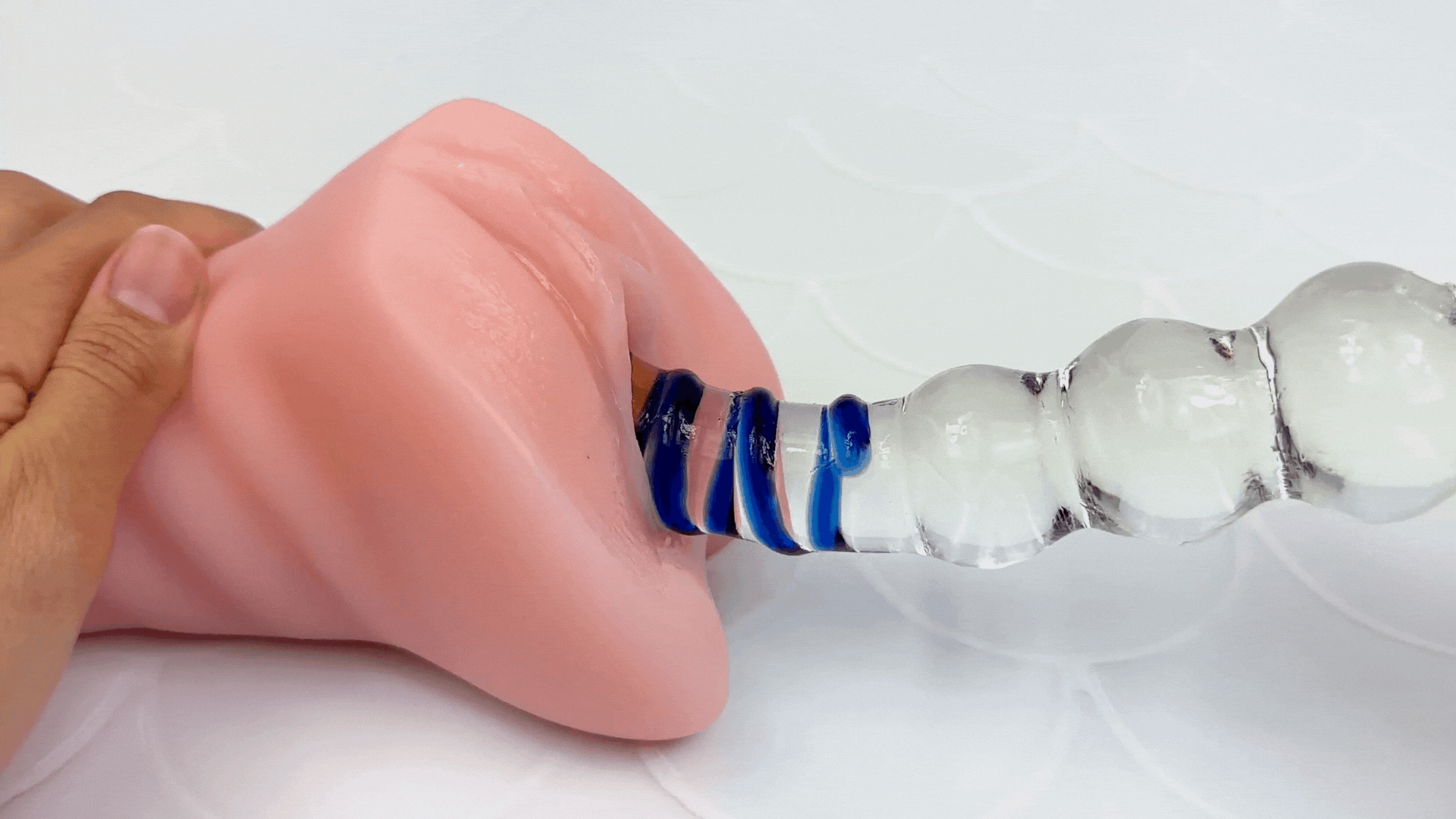 Jade Glass Gem - #1 Glass Dildo on TooTimid.com!