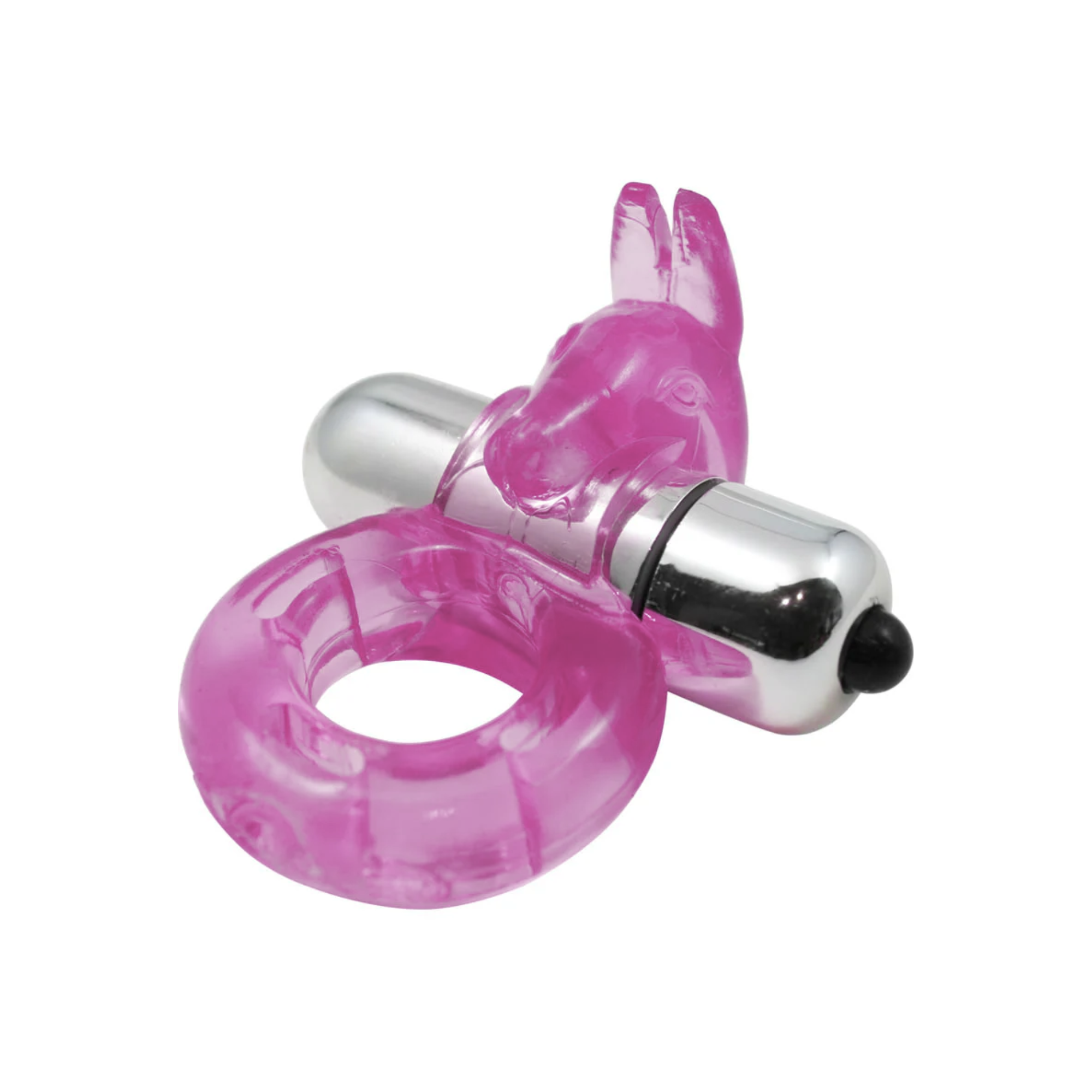 Purrfect Pets Buzzy Butterfly Silicone Stimulator with Vibrating Bullet