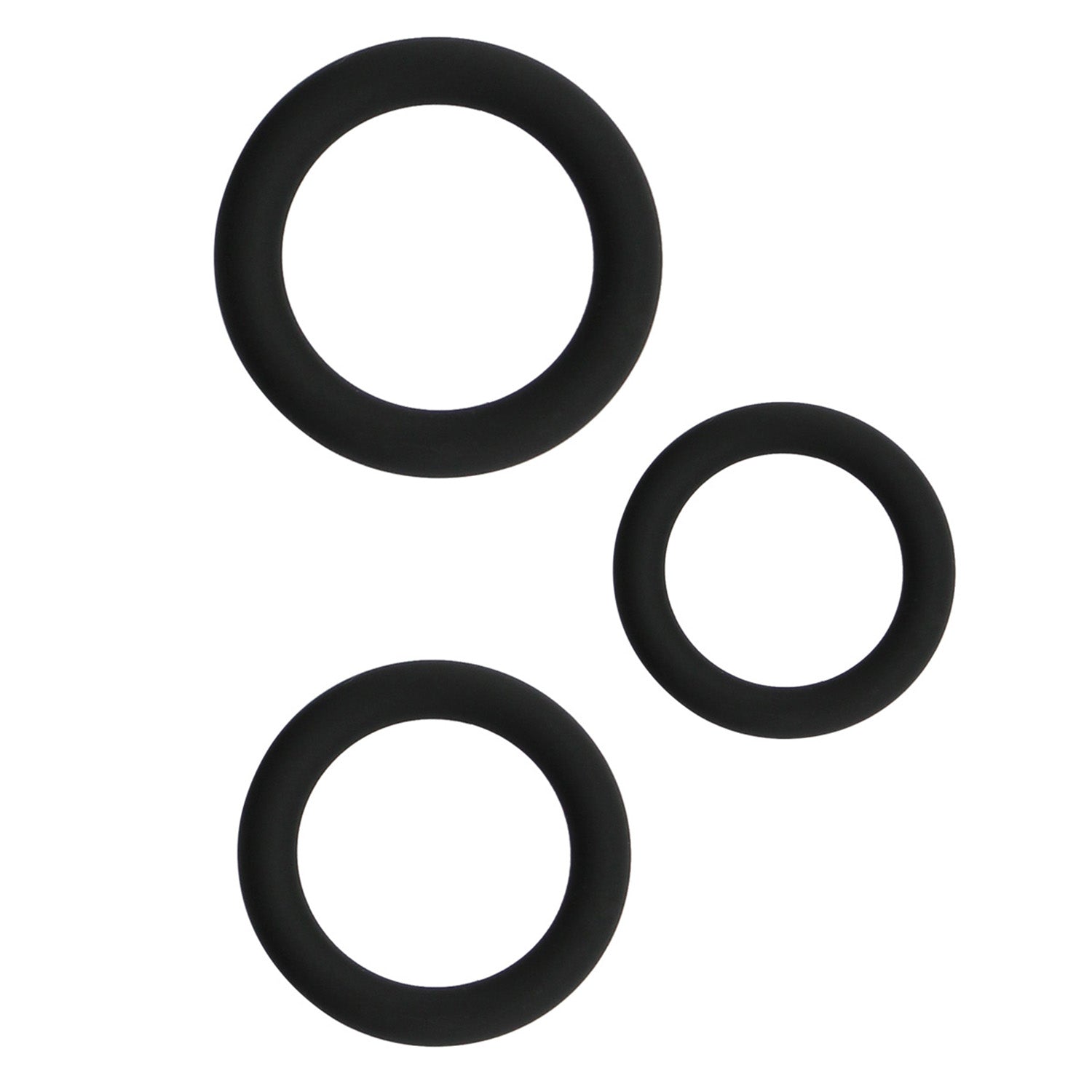 Silicone Thick Erection Stacking Cock Ring Set
