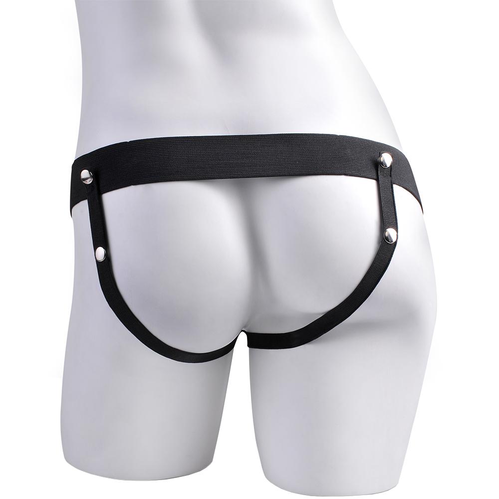 Fetish Fantasy 6 Inch Hollow Vibrating Strap-On with Remote